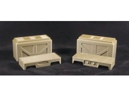 PALLET CRATE_2-PACK, NEEDS PREP&PAINT. ADD SOME ZEST TO YOUR DIORAMAS