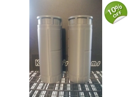 ROUND COLUMN, 2-PK (1:18 SCALE)