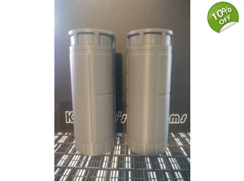 ROUND COLUMN, 2-PK (1:18 SCALE)