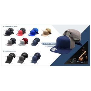 GC-PLAIN AIRMESH SNAPBACK.