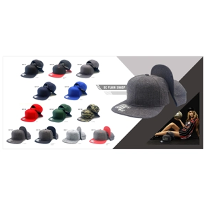 GC 6 PANEL COTTON FLATBILL SNAAPBACK