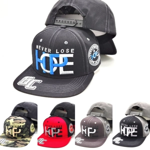 GC-HOPE LASER PUNCHING BACK COTTON LOGO FLATBILL.