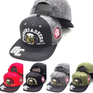 GC-BEER COTTON LOGO FLATBILL