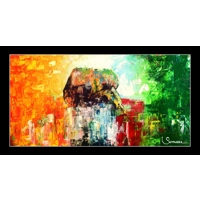 Oil Paint - Sigiriya Rock