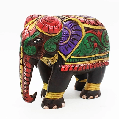 Elephant Wood Carving