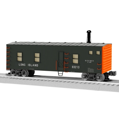 Long Island LIRR MOW Kitchen Car with Rail Sounds