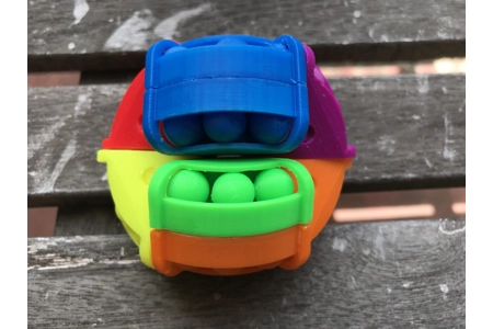 ASTROLABACUS™ Puzzle — Rainbow Six-Colour (Purple/Blue/Green/Yellow/Orange/Red)