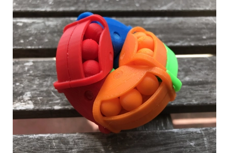 ASTROLABACUS™ Puzzle — Standard Four-Colour (Blue/Red/Green/Orange)