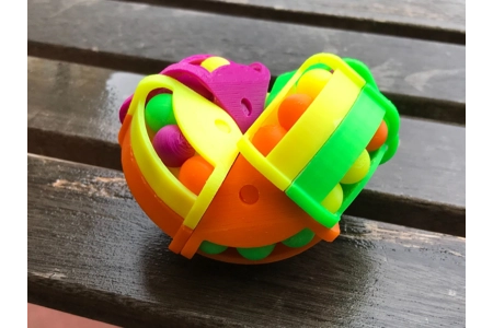 ASTROLABACUS™ Puzzle — Citrus Four-Colour (Purple/Green/Yellow/Orange) ASTROLABACUS™ Puzzle — Citrus Four-Colour (Purple/Green/Yellow/Orange)