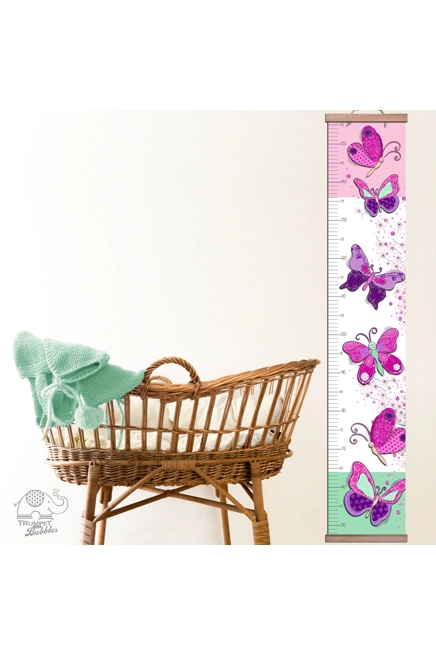 Height Chart - Butterflies