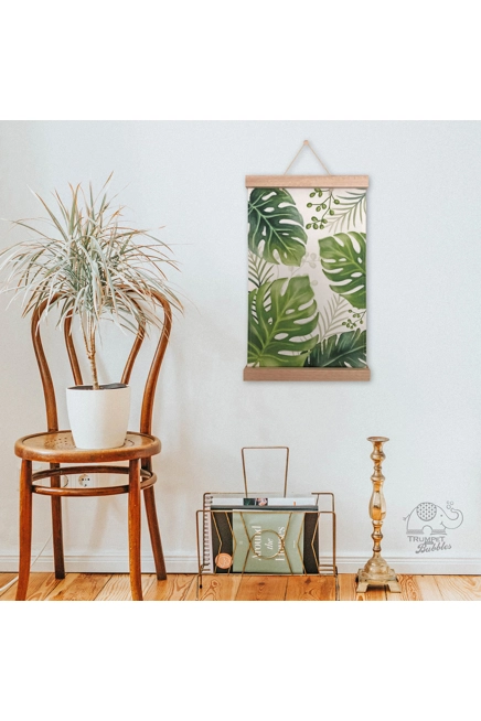 Wall Hanging - Tropical Leaves