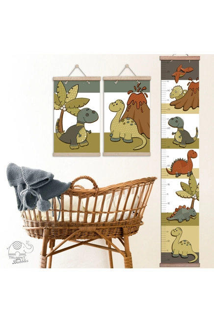 Height Chart - Dinosaurs