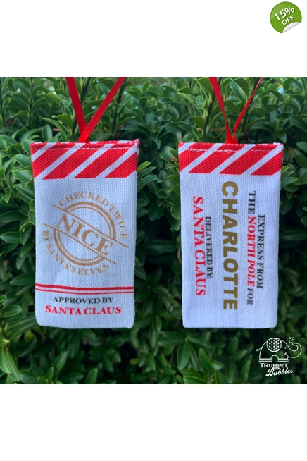 SAMPLE Christmas Gift Tag - North Pole