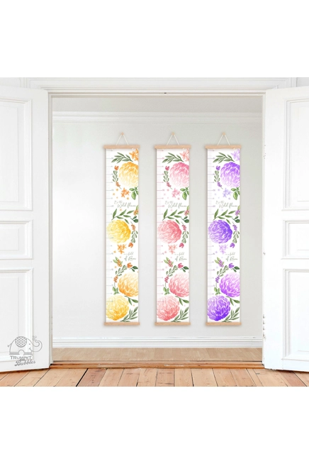 Height Chart - Flowers