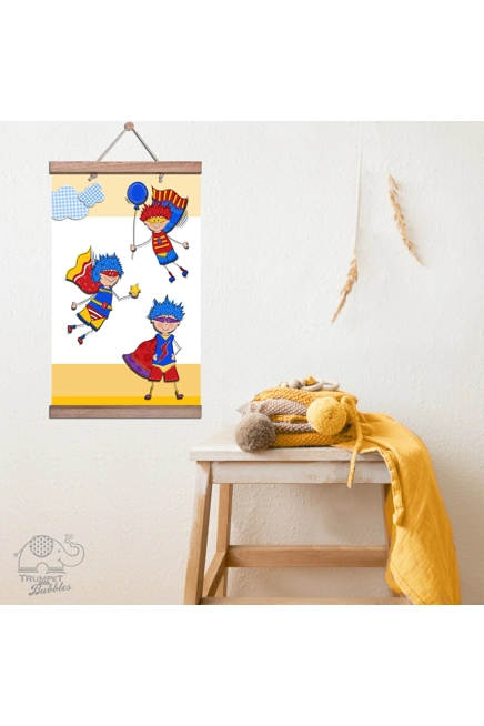 Wall Hanging - Superheroes