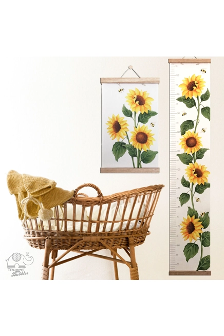 Height Chart - Sunflowers