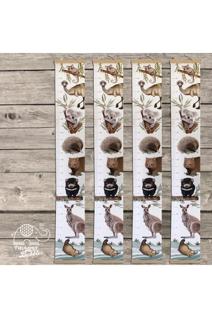 Height Chart - Aussie Animals