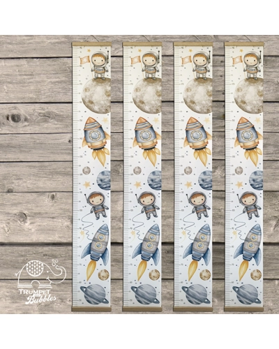 Height Chart - To the Moon