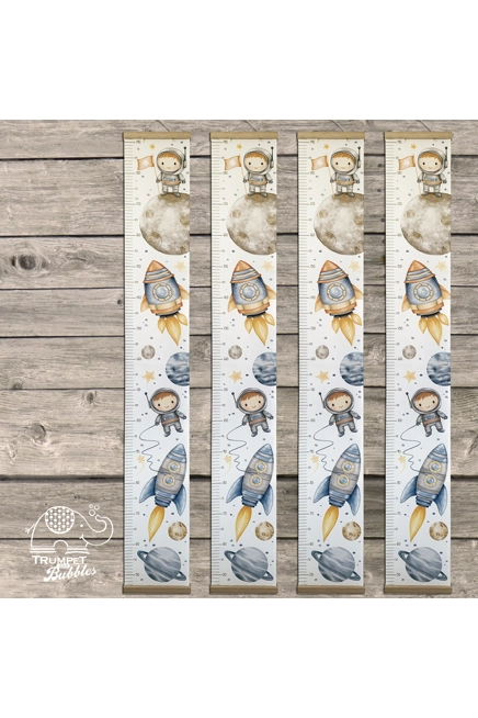 Height Chart - To the Moon