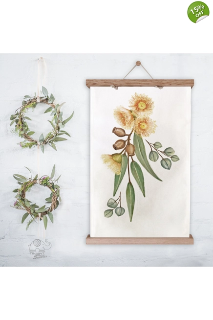 Wall Hanging - Yellow Flowering Gum