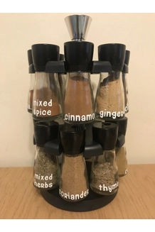 Spice jar labels -..