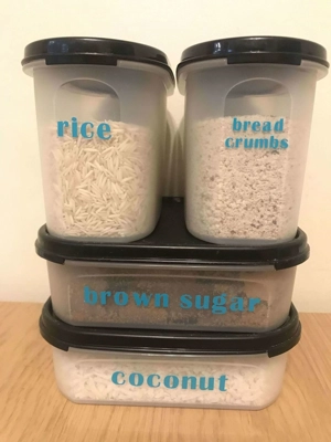 Pantry labels