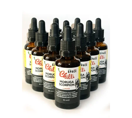 N°3 MORUGA SCORPION Olio Extra Vergine di Oliva al limone SUPER HOT50 ml