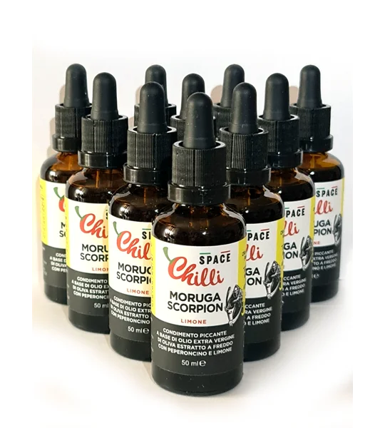 N°3 MORUGA SCORPION Olio Extra Vergine di Oliva al limone SUPER HOT50 ml
