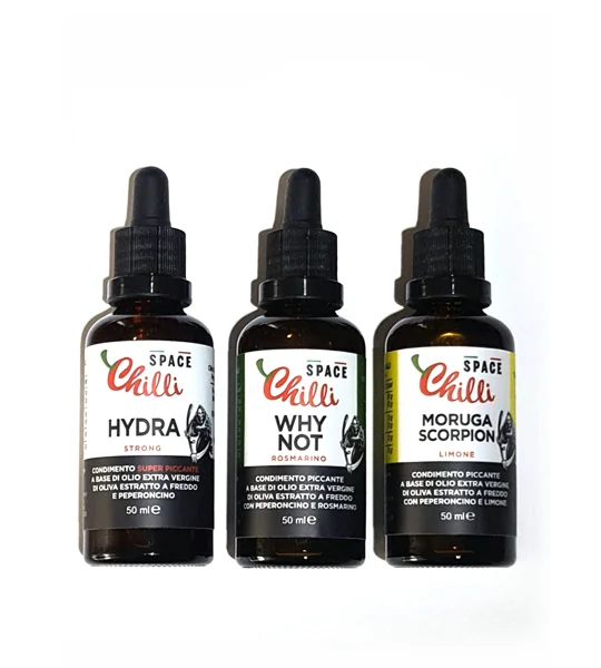TRIO Olio Extra Vergine di Oliva super piccante 50 ml
