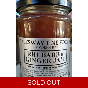 RHUBARB N GINGER JAM
