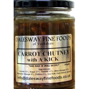CARROT CHUTNEY WITH A KICK