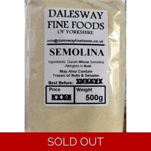 SEMOLINA (FINE) 500g