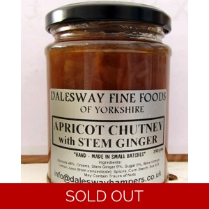 APRICOT CHUTNEY WITH GINGER