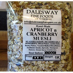 APRICOT N CRANBERRY MUESLI 1Kg APRICOT N CRANBERRY MUESLI 1Kg