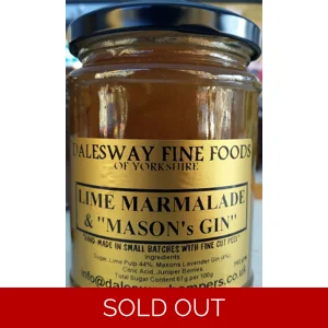 LIME MARMALADE WITH GIN