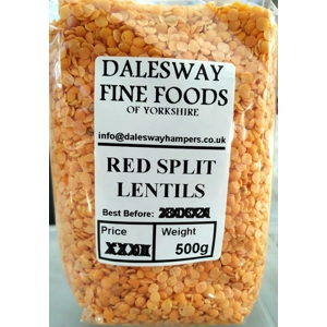 RED SPLIT LENTILS 500g