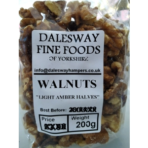 WALNUTS (LIGHT AMBER HALVES) 200g