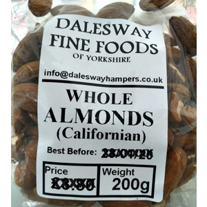 ALMONDS (WHOLE) 200g