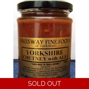 YORKSHIRE CHUTNEY WITH REAL ALE