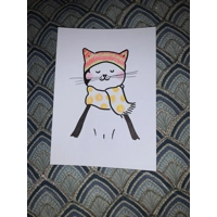 Set of 4 Christmas cards