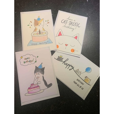 Birthday cards - set 1