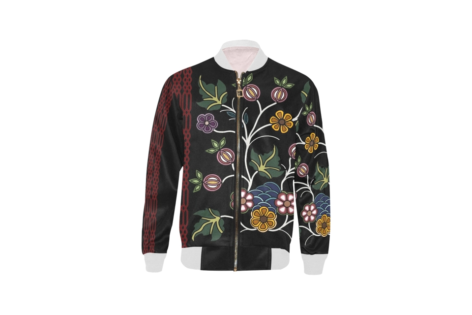 Youth otter tracks floral bomber