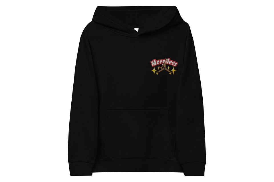 Kids Custer killa merciless logo hoodie