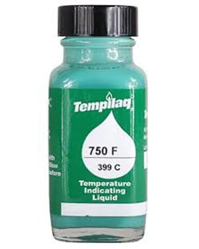 Tempilaq 399° / 750°f - 10ml sample bottle Tempilaq 399° / 750°f - 10ml sample bottle