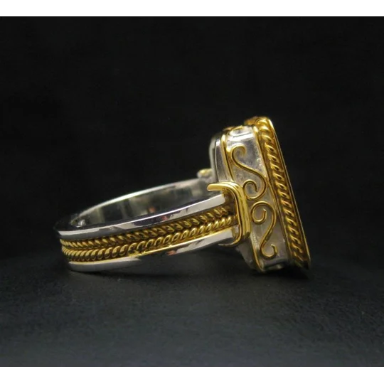 Scorpio Signet Ring - Onyx