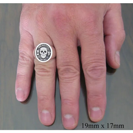 Calavera Ring Memento Mori