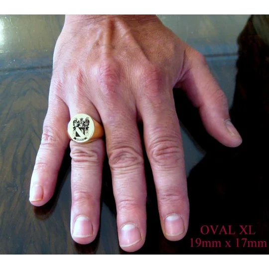 Gents Gold Signet Rings