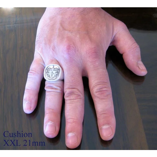 Extra Large Ring - Finger Wearing