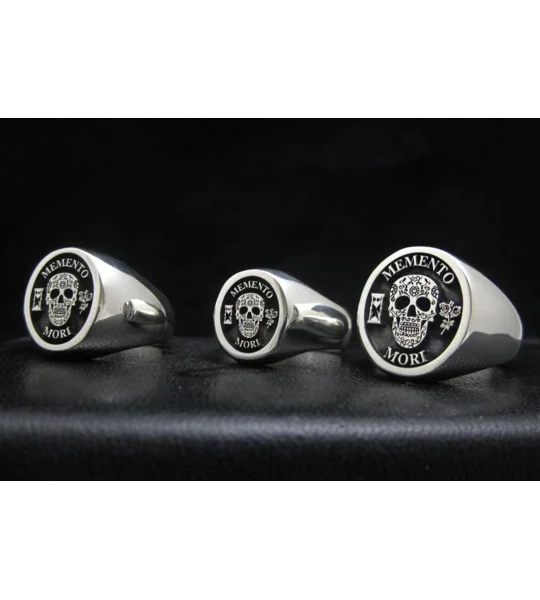 Calavera Ring Memento Mori