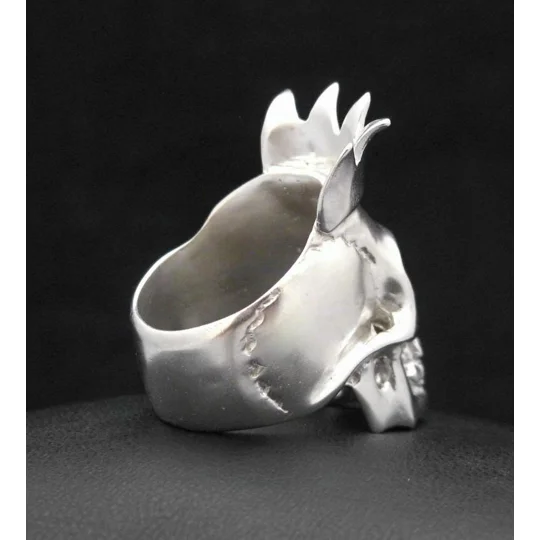 Skull Crown Ring